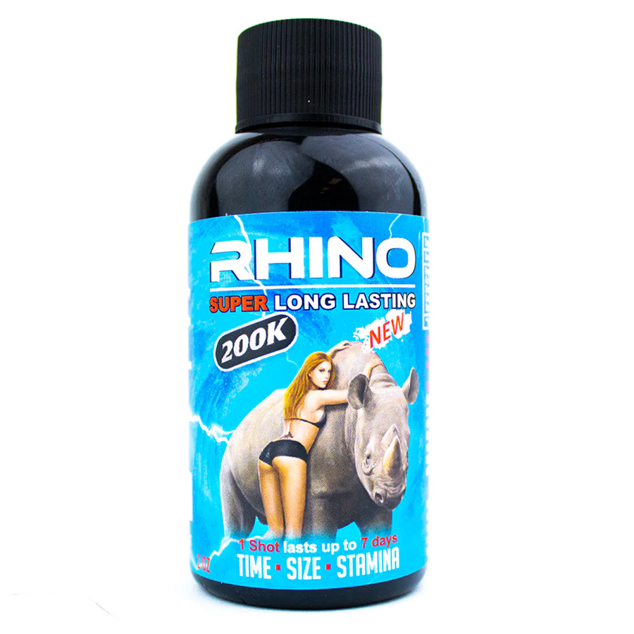 RHINO SUPER MALE ENHANCEMENT 2 OZ 1 CT LONG 200 K