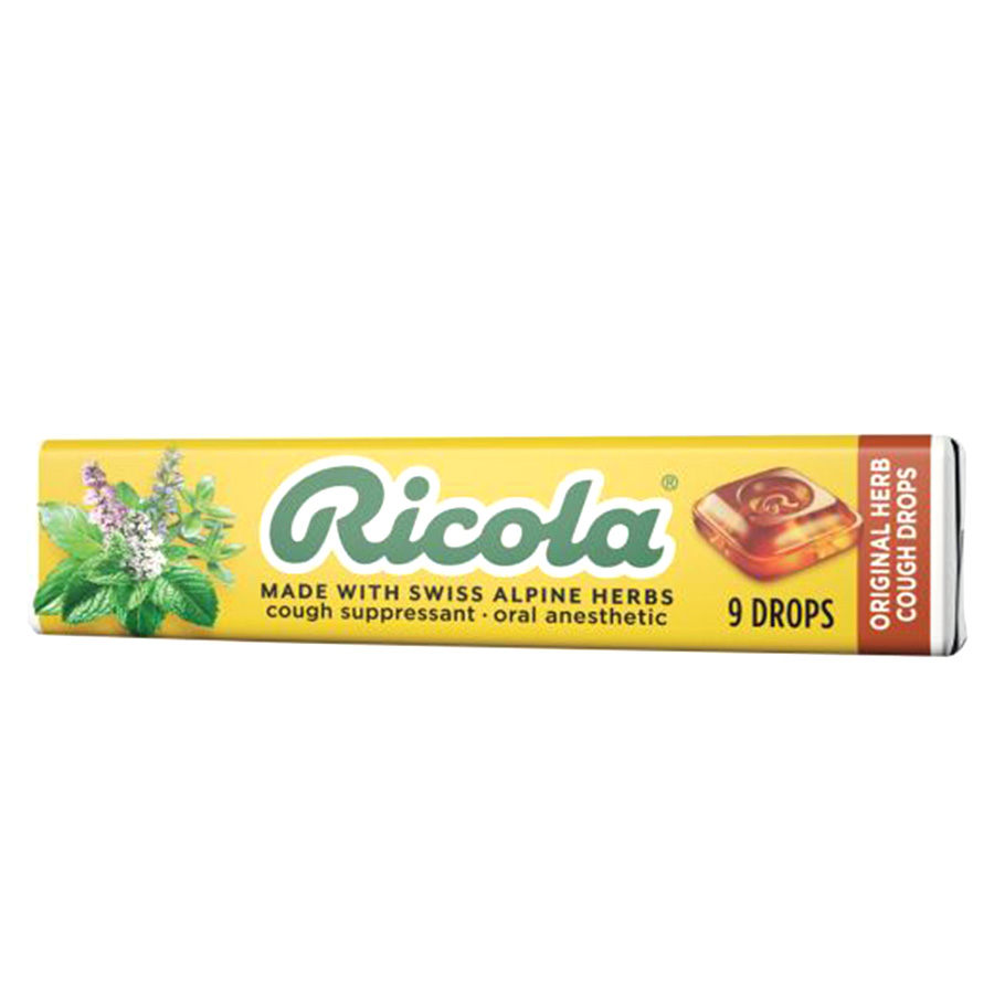 RICOLA COUGH DROPS 9 CT ORIGINALL HERB