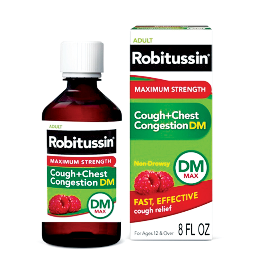 ROBITUSSIN ADULT MAX STRENGTH DM 8 OZ COUGH CHEST CONGESTION