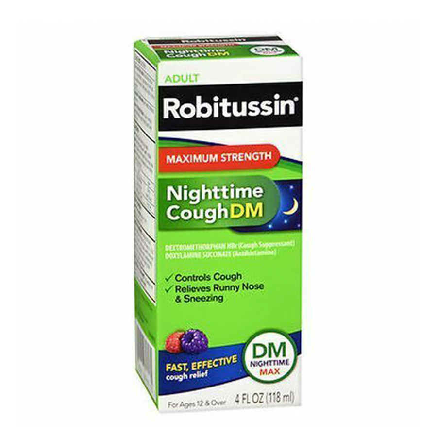 ROBITUSSIN ADULT COUGH 4 OZ DM MAXIMUM STRENGTH NIGHTTIME