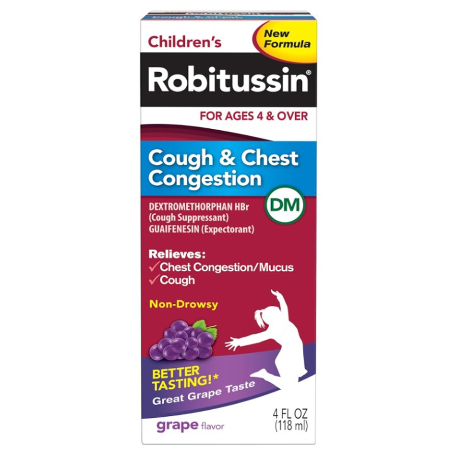 ROBITUSSIN CHILDREN 4 OZ DM GRAPE
