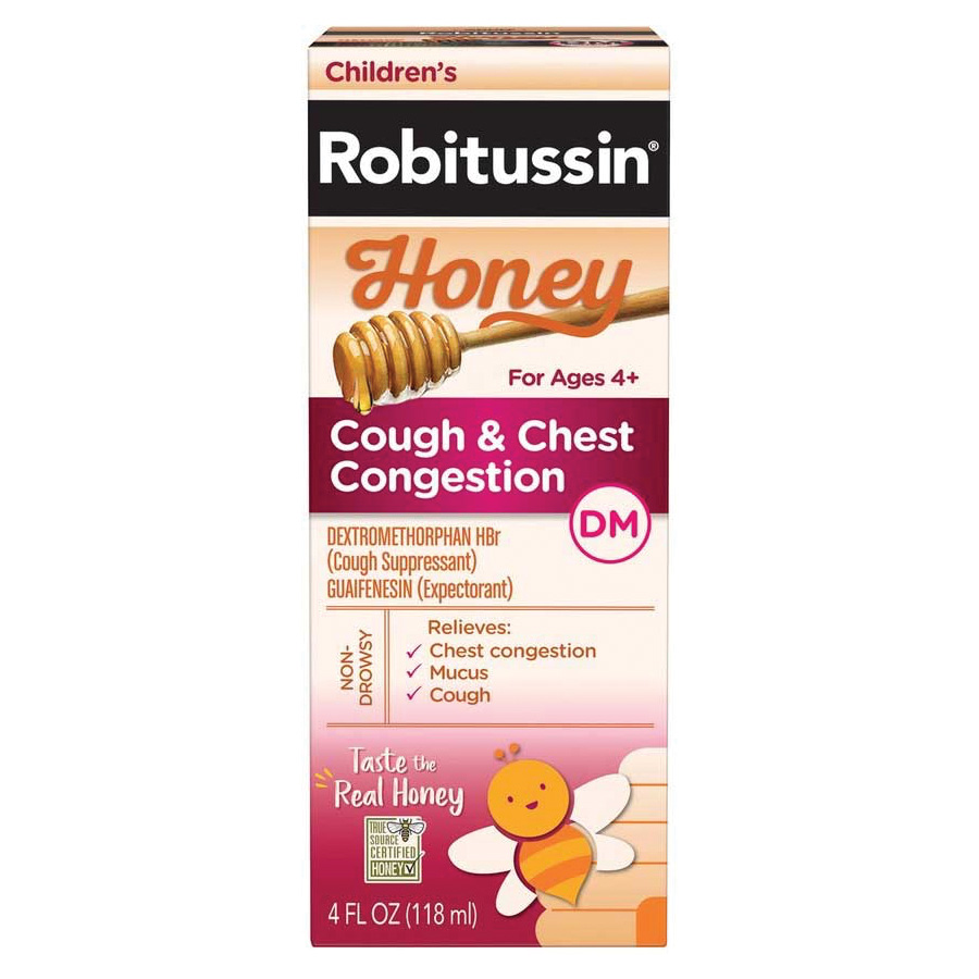 ROBITUSSIN CHILDREN 4 OZ DM HONEY DAYTIME