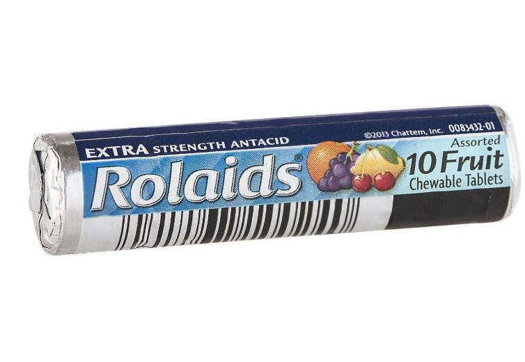 ROLAIDS ANTACID 10 CT EXTRA TABS FRUIT