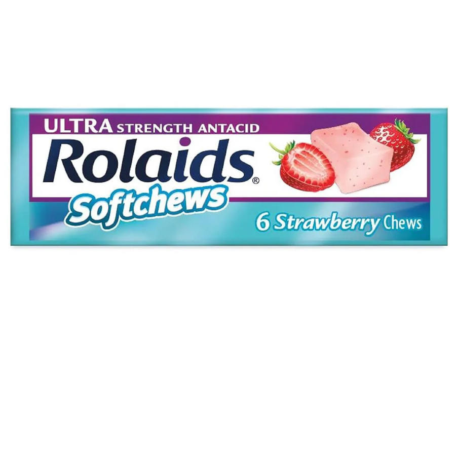 ROLAIDS ANTACID 6 CT SOFT CHEW STICK
