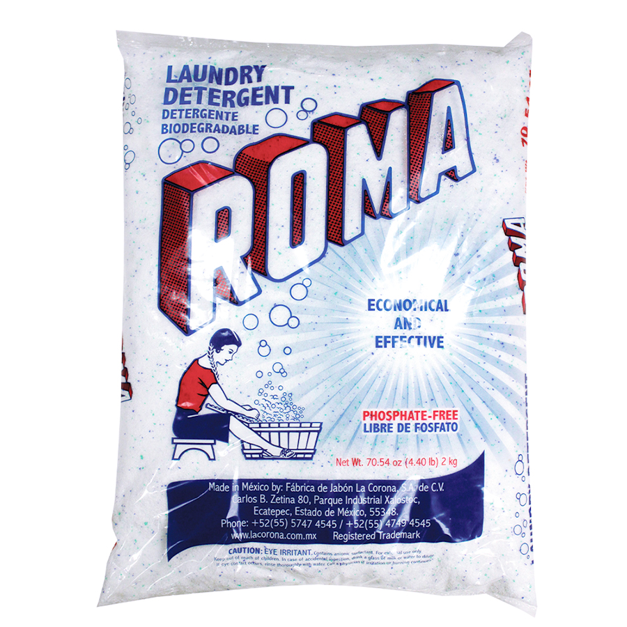 ROMA DETERGENT POWDER 4 LB / 6.4 OZ