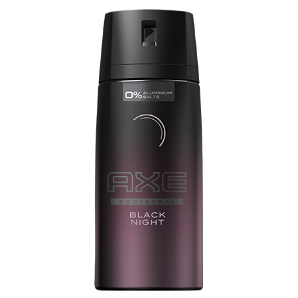 AXE DEODORANT SPRAY 150 ML (ARG) BLACK NIGHT