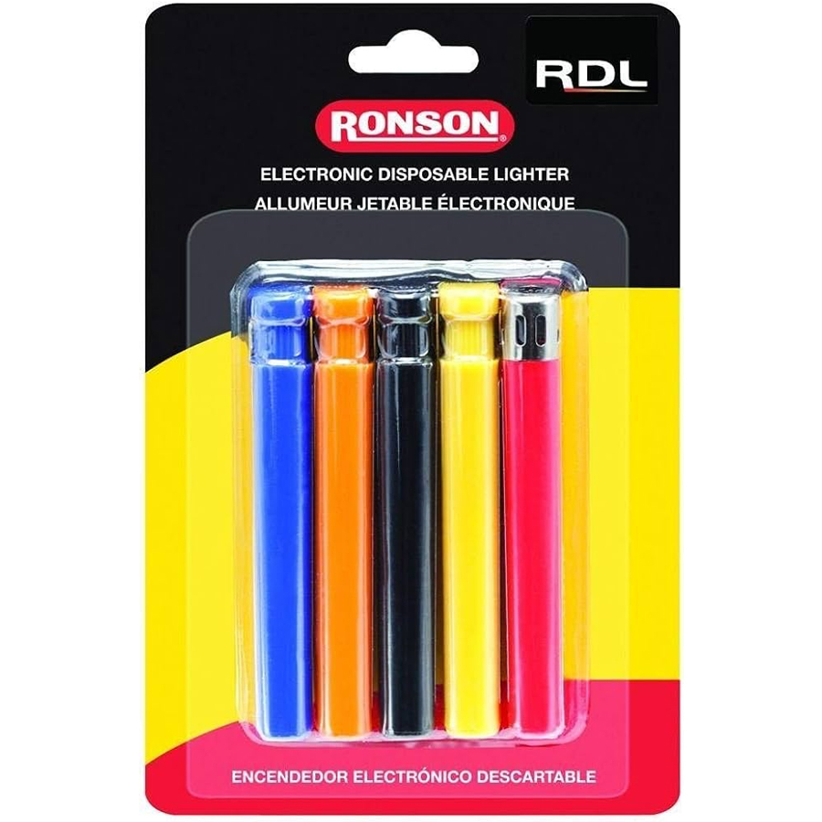RONSON 24 5PK LIGHTERS PER INNER