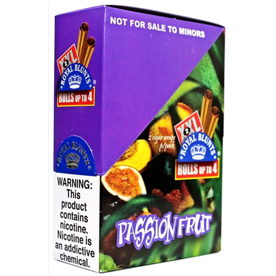 ROYAL XXL BLUNT WRAPS 2 CT PASSION FRUIT