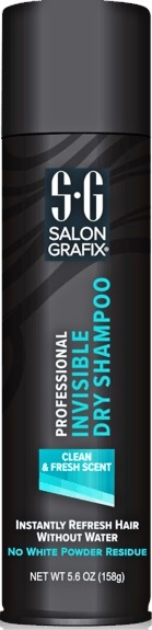 S.G. DRY SHAMPOO 5.6 OZ CLEAN FRESH