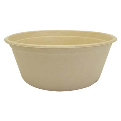 SABERT BIODEGRADABLE BOWL 16 OZ 500 CT ROUND