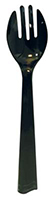 SALAD SERVING FORK 9 IN BLACK