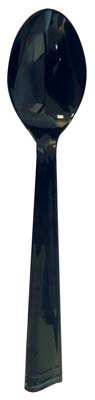 SALAD SERVING SPOON 9 IN BLACK