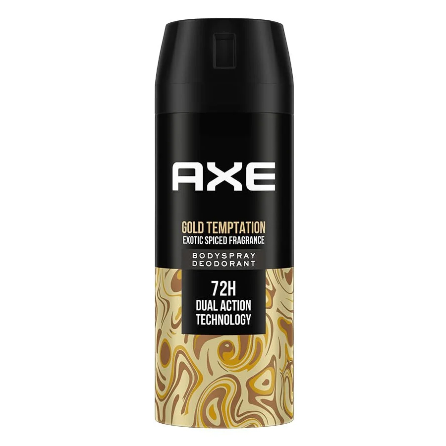 AXE DEODORANT SPRAY 150 ML (IN) GOLD TEMPTATION