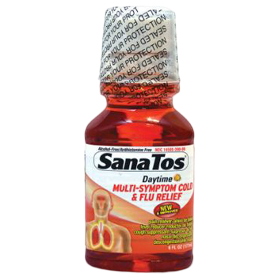 SANATOS DAY COLD & FLU 6 OZ LIQUID