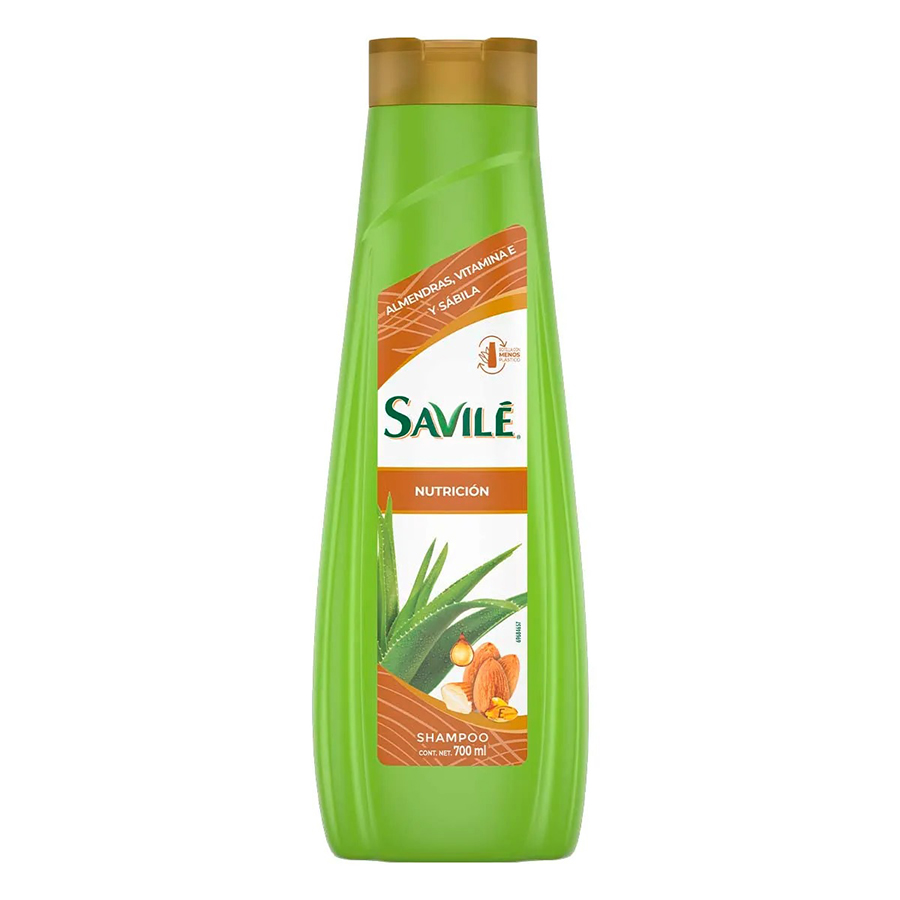 SAVILE SHAMPOO 700 ML ALMOND, VITAMIN E & ALOE