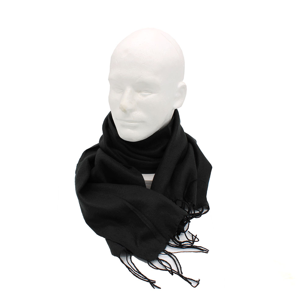 SCARVES 1 CT BLACK WINTER COLLECTION