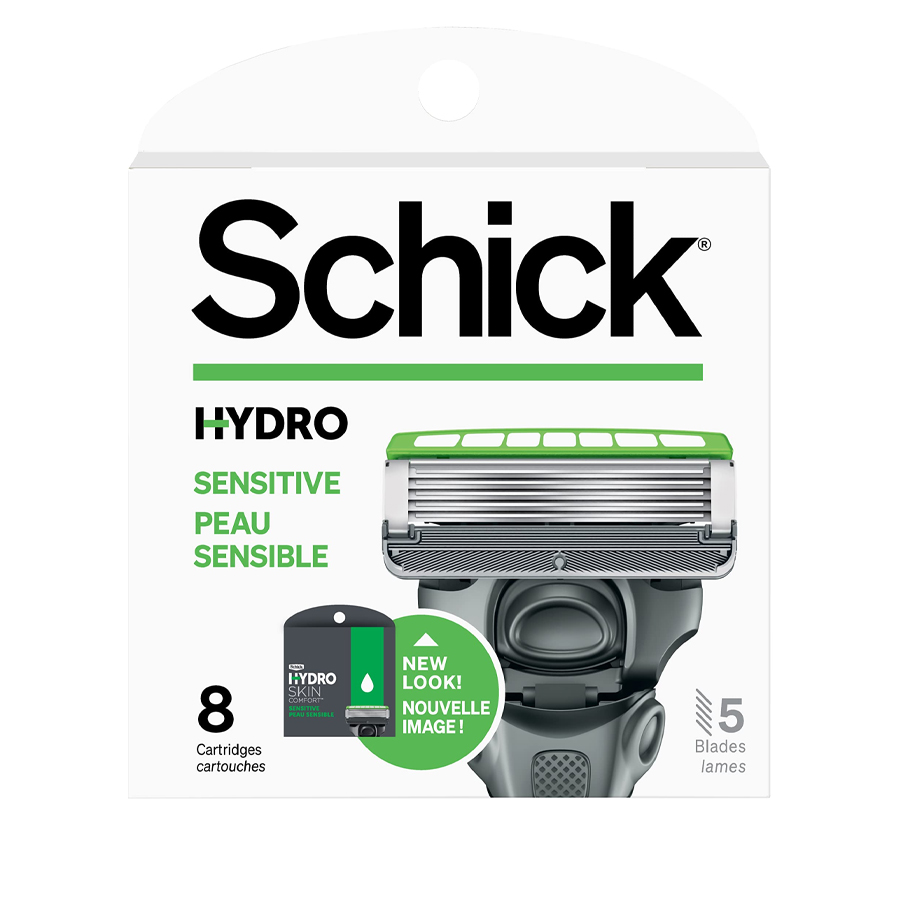 SCHICK HYDRO RAZORS 8 CT SENSITIVE