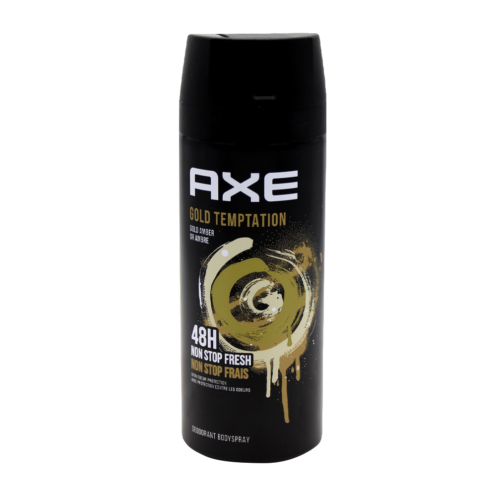 AXE DEODORANT SPRAY 150 ML (UK) GOLD TEMPTATION