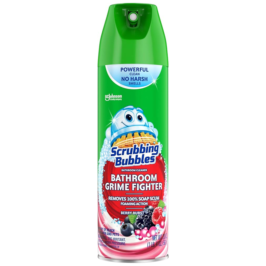 SCRUBBING BUBBLES BATHROOM CLEANER 20 OZ BERRY BURST