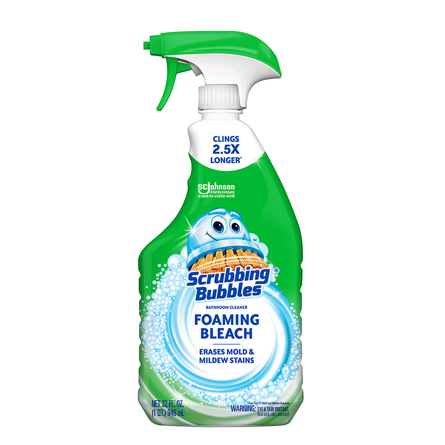 SCRUBBING BUBBLES BUBBLY BLEACH 32 OZ FOAMING SHRINK+8569