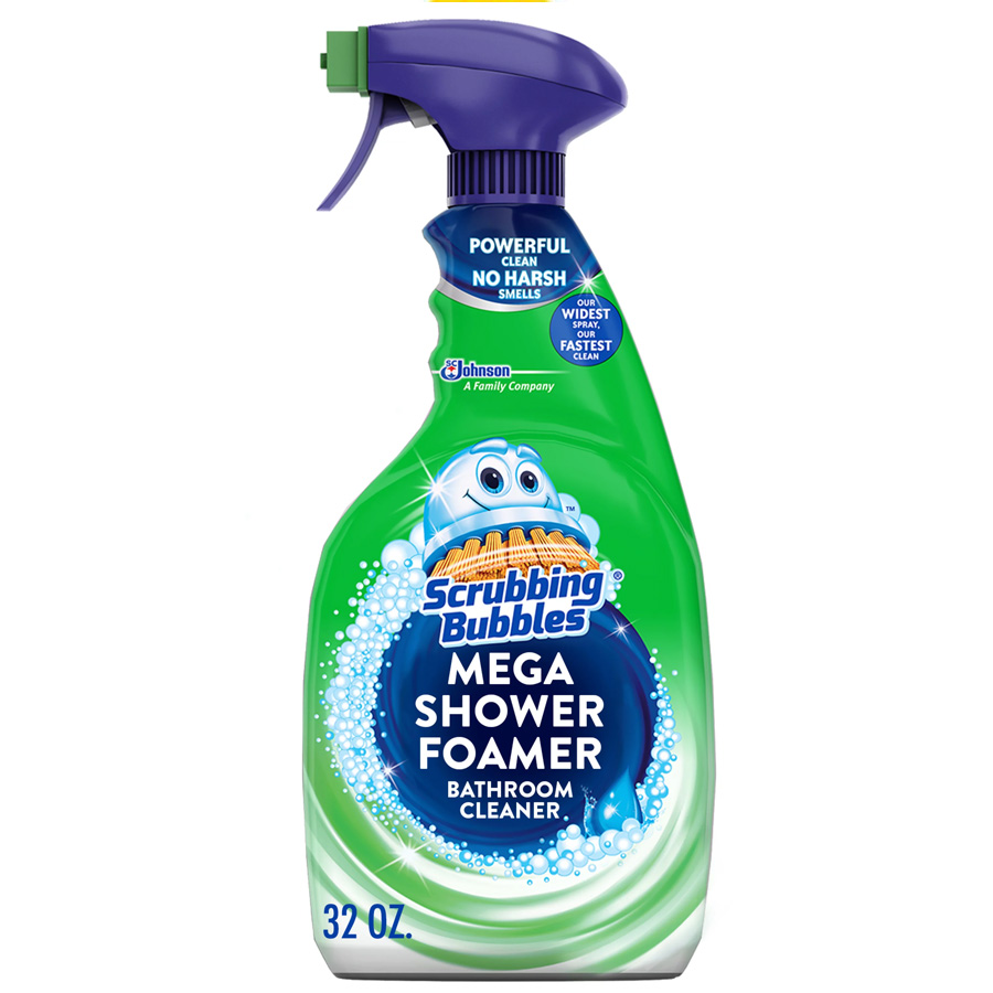 SCRUBBING BUBBLES MEGA SHOWER FOAMER 32 OZ RAINSHOWER