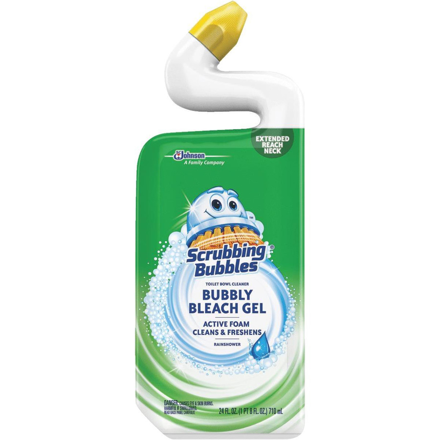 SCRUBBING BUBBLES TOILET BOWL CLEANER 24 OZ RAINSHOWER