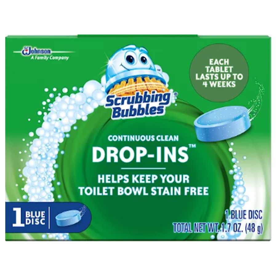 SCRUBBING BUBBLES TOILET BOWL CLEANER ROP INS