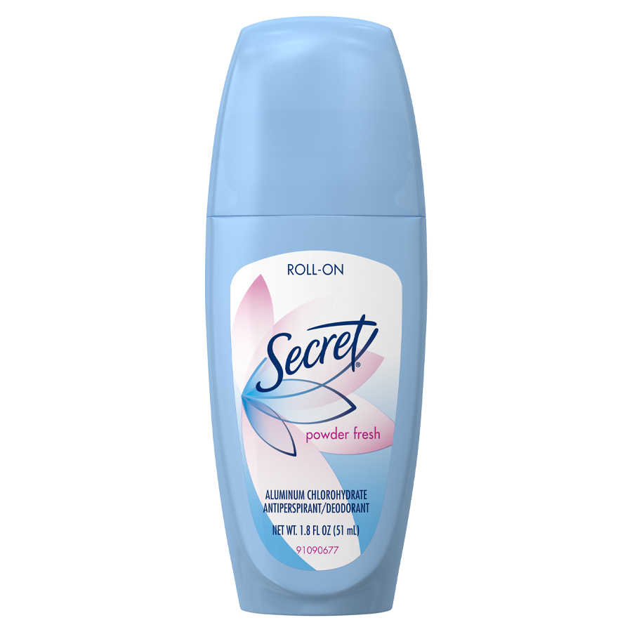 SECRET DEODORANT ROLL ON 1.8 OZ POWDER FRESH