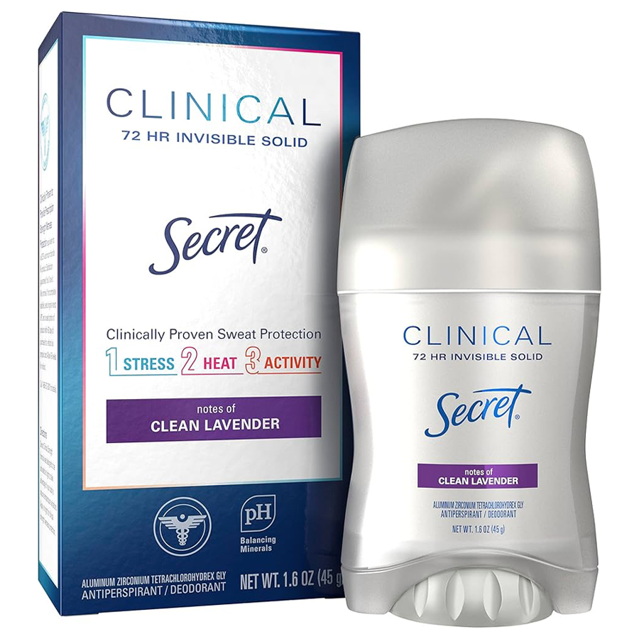 SECRET DEODORANT STICK 1.6 OZ CLEAN LAVENDER