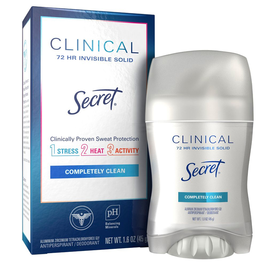 SECRET DEODORANT STICK 1.6 OZ COMPLETE CLEAN