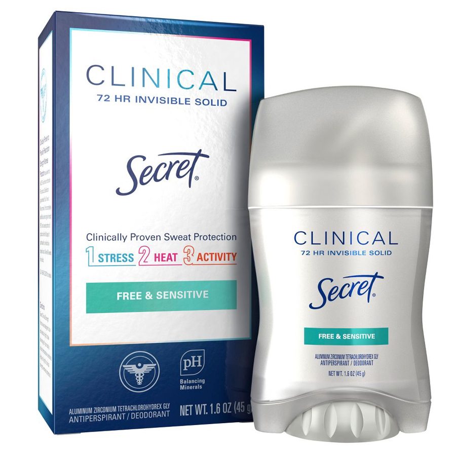 SECRET DEODORANT STICK 1.6 OZ CS SOFT SOLID FREE SENSITVE