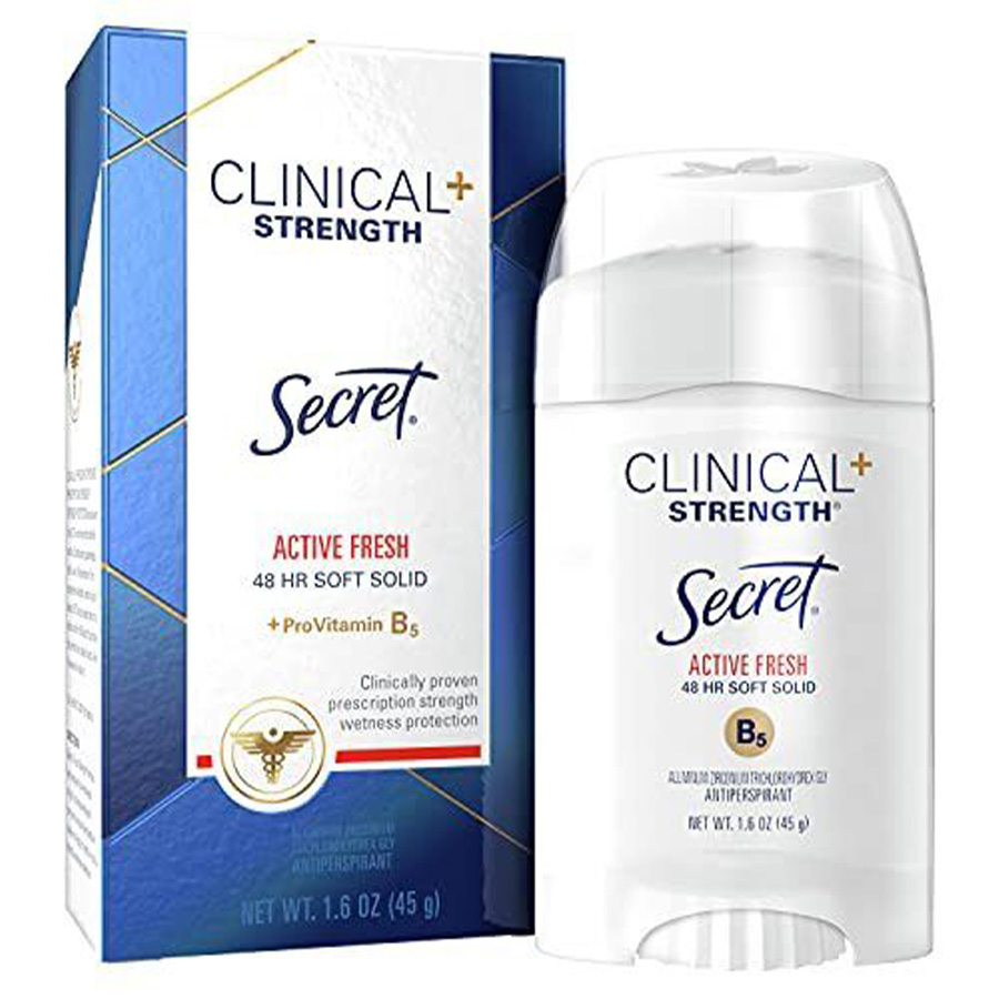SECRET DEODORANT STICK 1.6 OZ CS SOLD ACTIVE FRESH