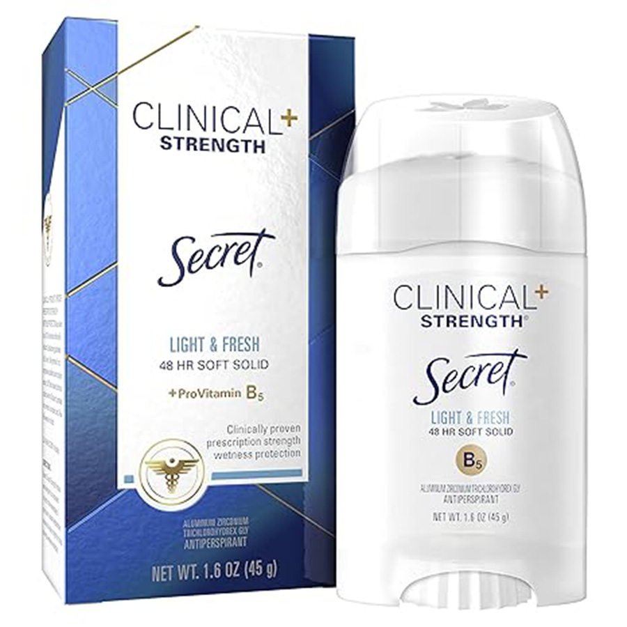 SECRET DEODORANT STICK 1.6 OZ CS SOLD LIGHT & FRESH