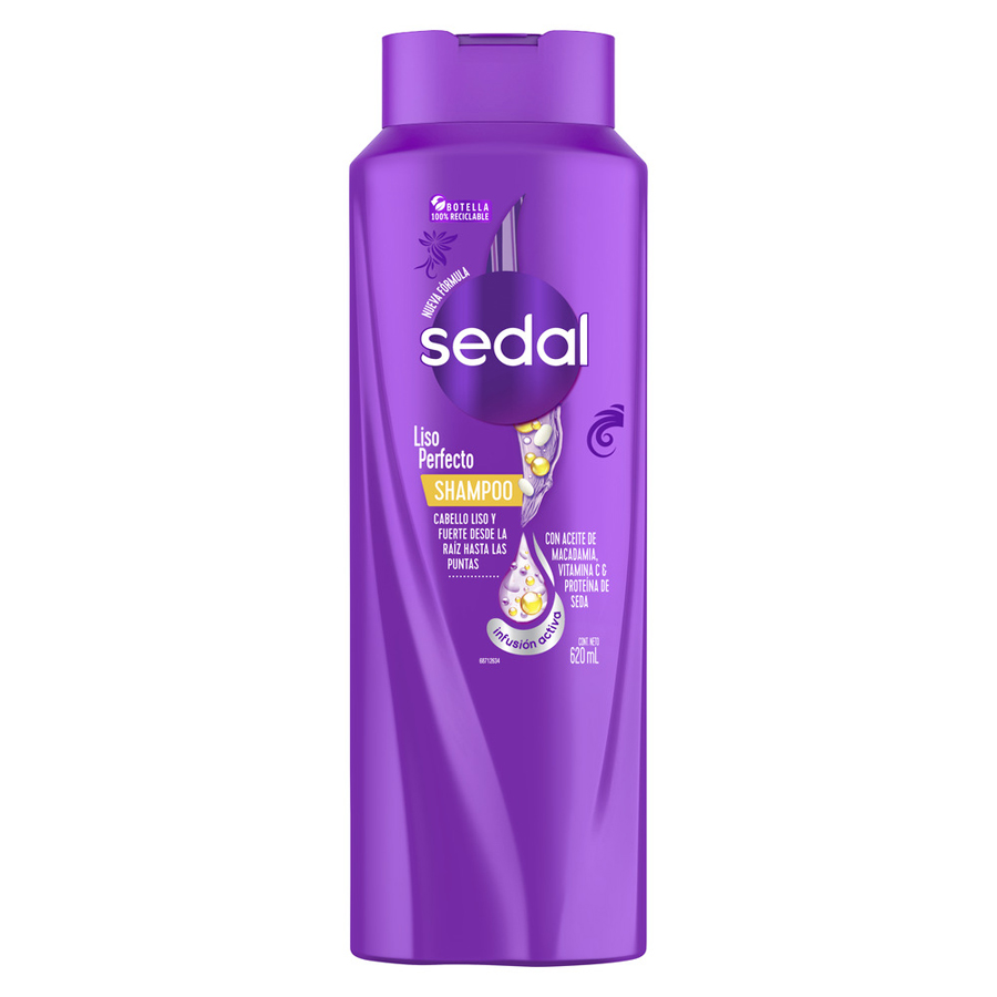 SEDAL SHAMPOO 620 ML LISO PERFECTO