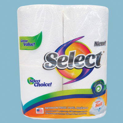 SELECT BATH TISSUE 500 SHEET