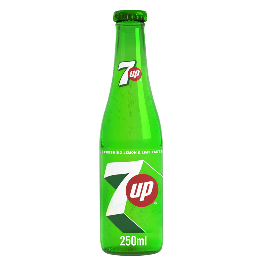 7UP SODA 250 ML CLASSIC GLASS BOTTLE