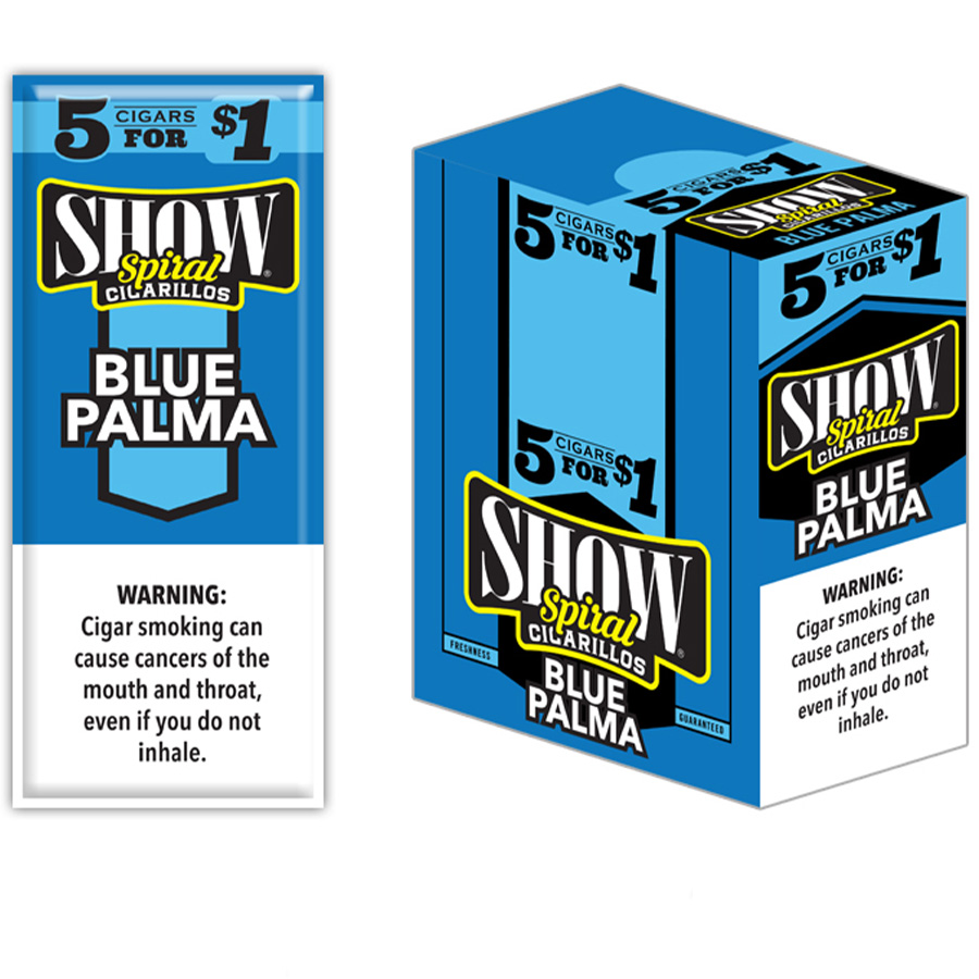 SHOW CIGARS 5 FOR $1 5 PK BLUE PALMA