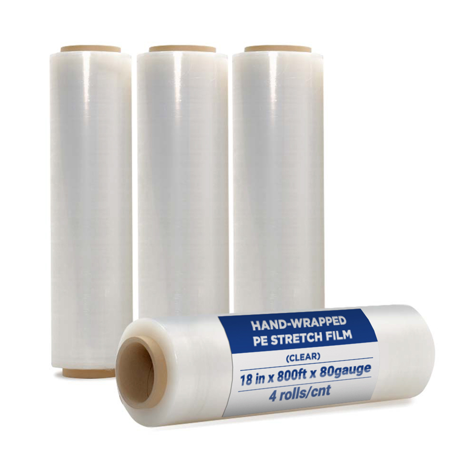 SHRINK WRAP 18 IN X 1000FT 80 GUAGE CLEAR