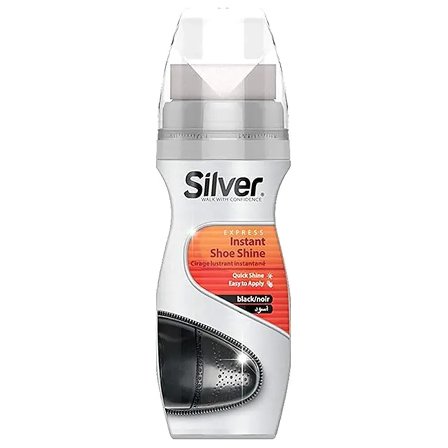 SILVER SHOE SHINE POLISH 75 ML BLACK