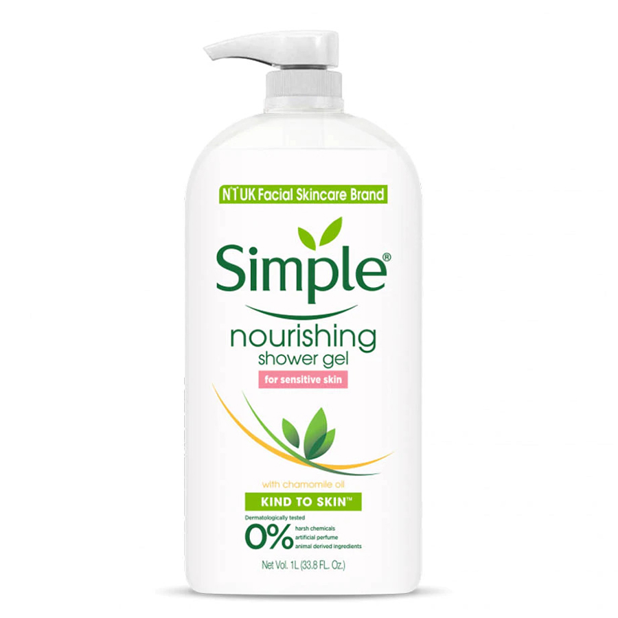 SIMPLE BODY WASH 33.8 OZ NOURISHING