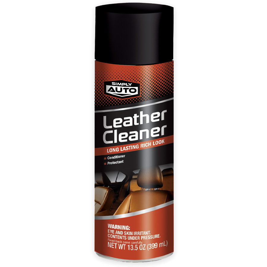 SIMPLY AUTO LEATHER CLEANER FOAM SPRAY 13.5 OZ (400 ML)