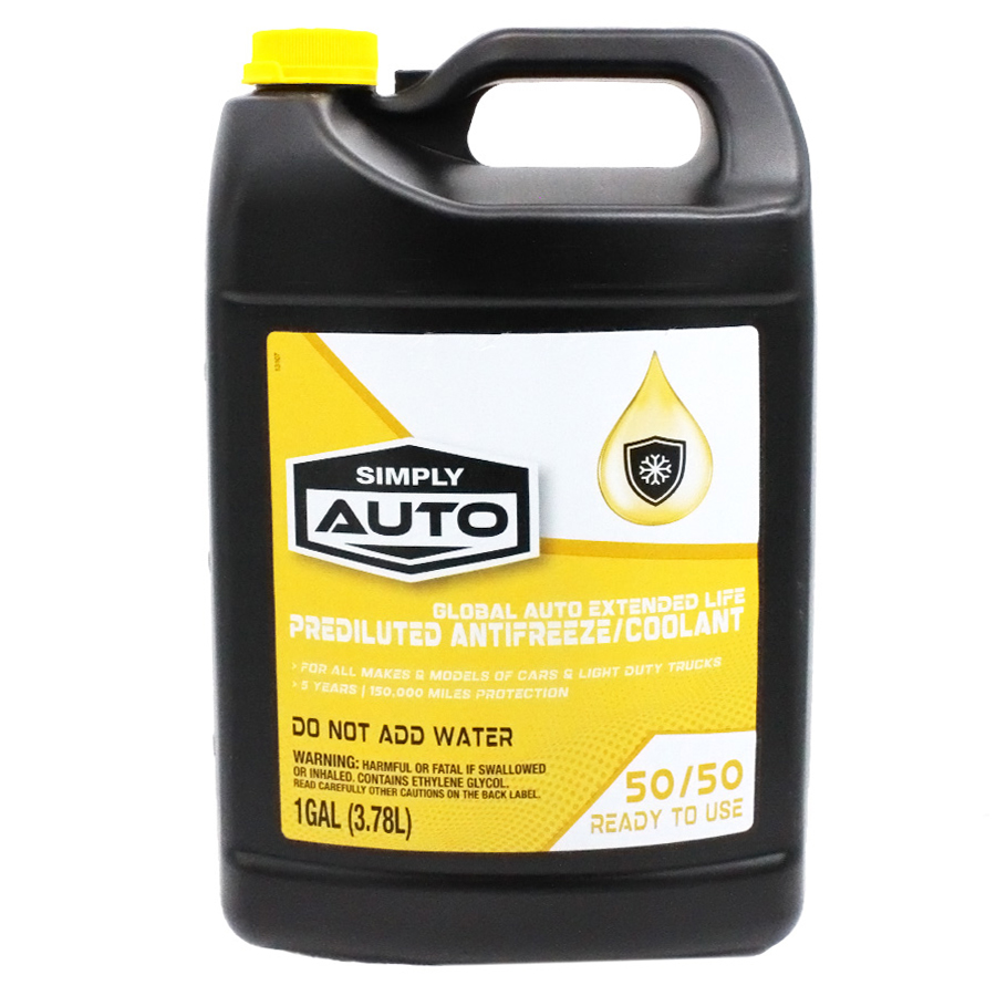 SIMPLY AUTO PRE-DILUTED ELC ANTIFREEZE 1 GL LONG LIFE