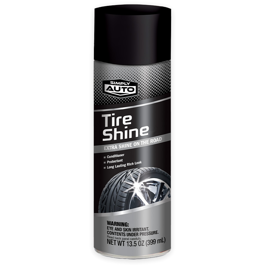 SIMPLY AUTO TIRE SHINE FOAM SPRAY 13.5 OZ (400 ML)