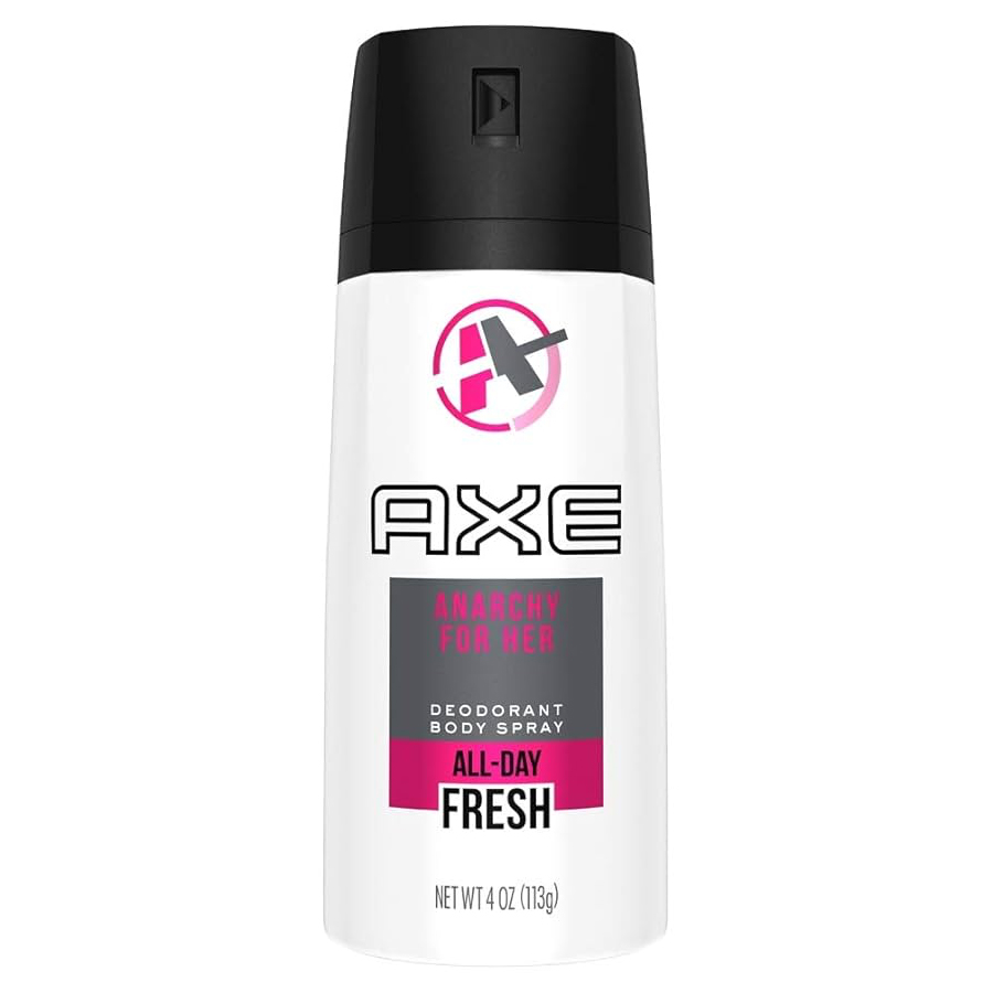 AXE DEODORANT SPRAY 4 OZ ANARCHY FOR HER