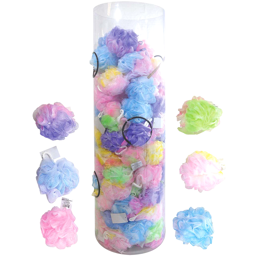 SIMPLY BODYCARE BATH SPONGE IN DISPLAY