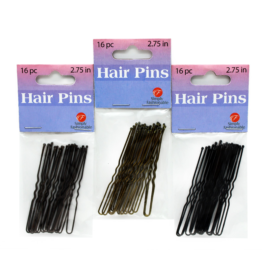 SIMPLY BODYCARE HAIR CLIPS 2.75 IN 16 PC