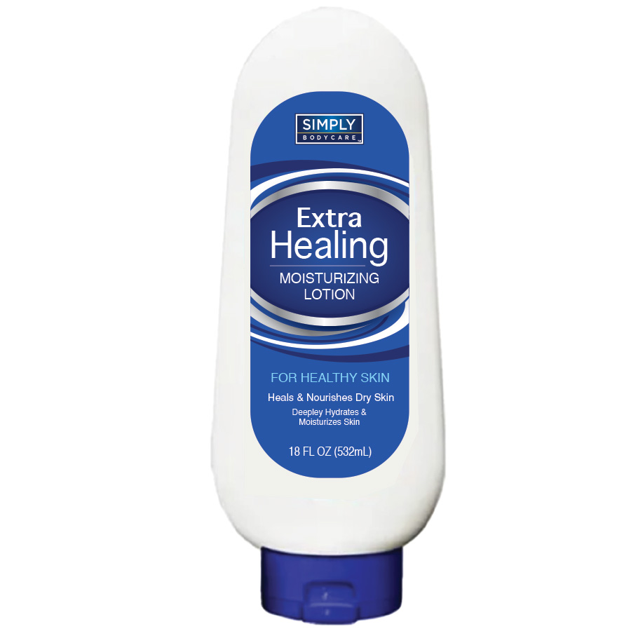 SIMPLY BODYCARE MOISTURIZING SKIN LOTION 18 OZ EXTRA HEALING