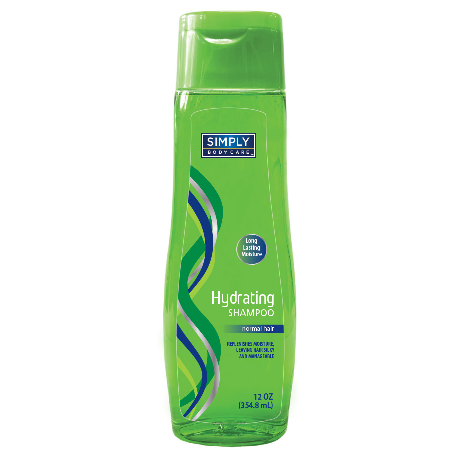 SIMPLY BODYCARE SHAMPOO 12 OZ HYDRATING