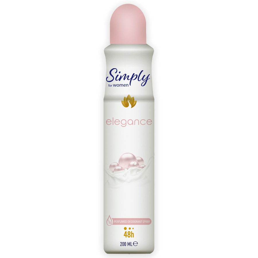 SIMPLY DEODORANT 200 ML ELEGANCE