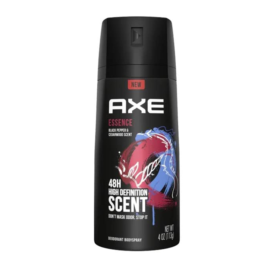 AXE DEODORANT SPRAY 4 OZ ESSENCE